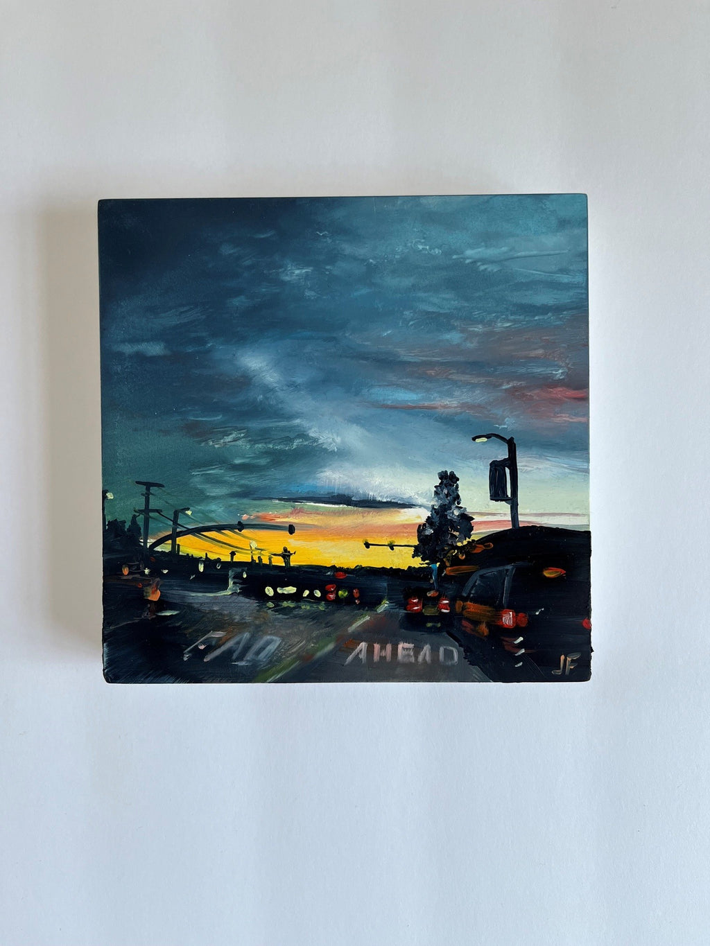 I will be Light; Original oil painting by Jessica Fairley
