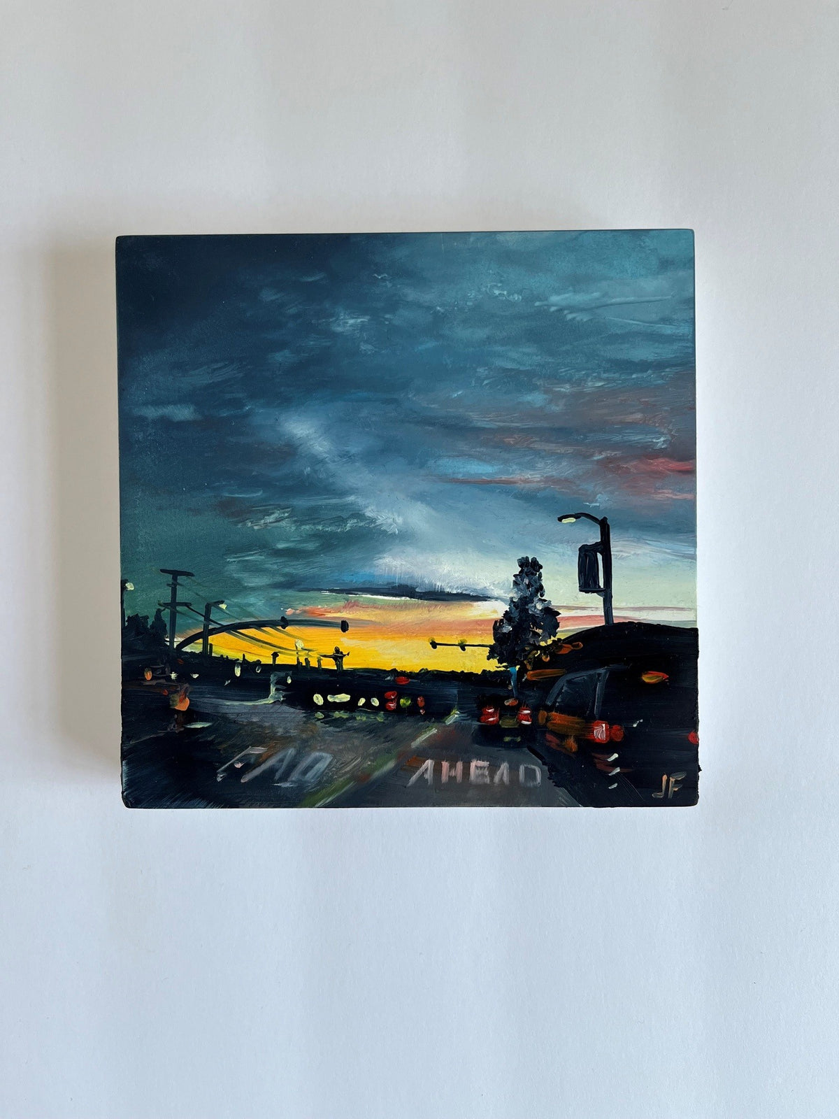 I will be Light; Original oil painting by Jessica Fairley