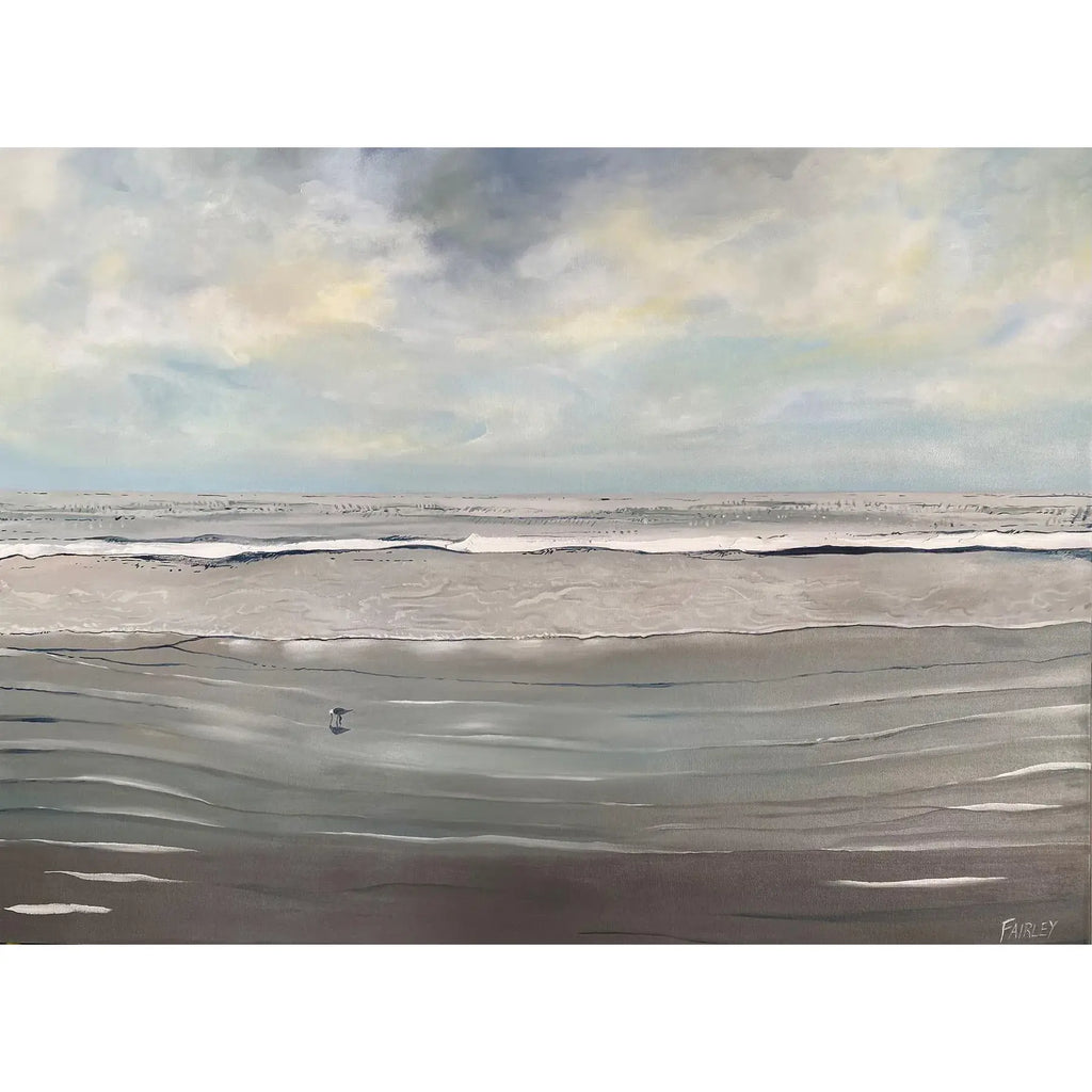 Reflecting; original oil painting by Jessica Fairley