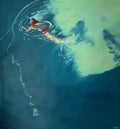 Summertime Blues; original oil painting by Jessica Fairley
