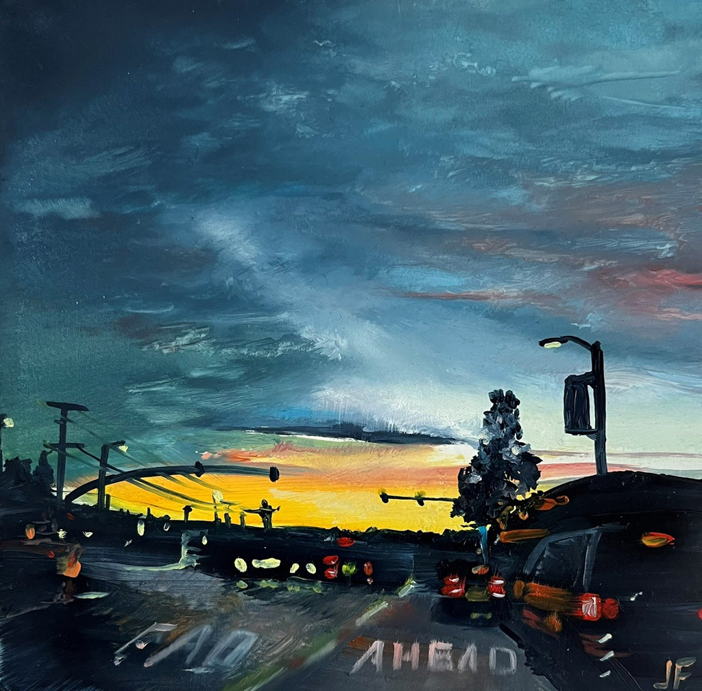 I will be Light; Original oil painting by Jessica Fairley