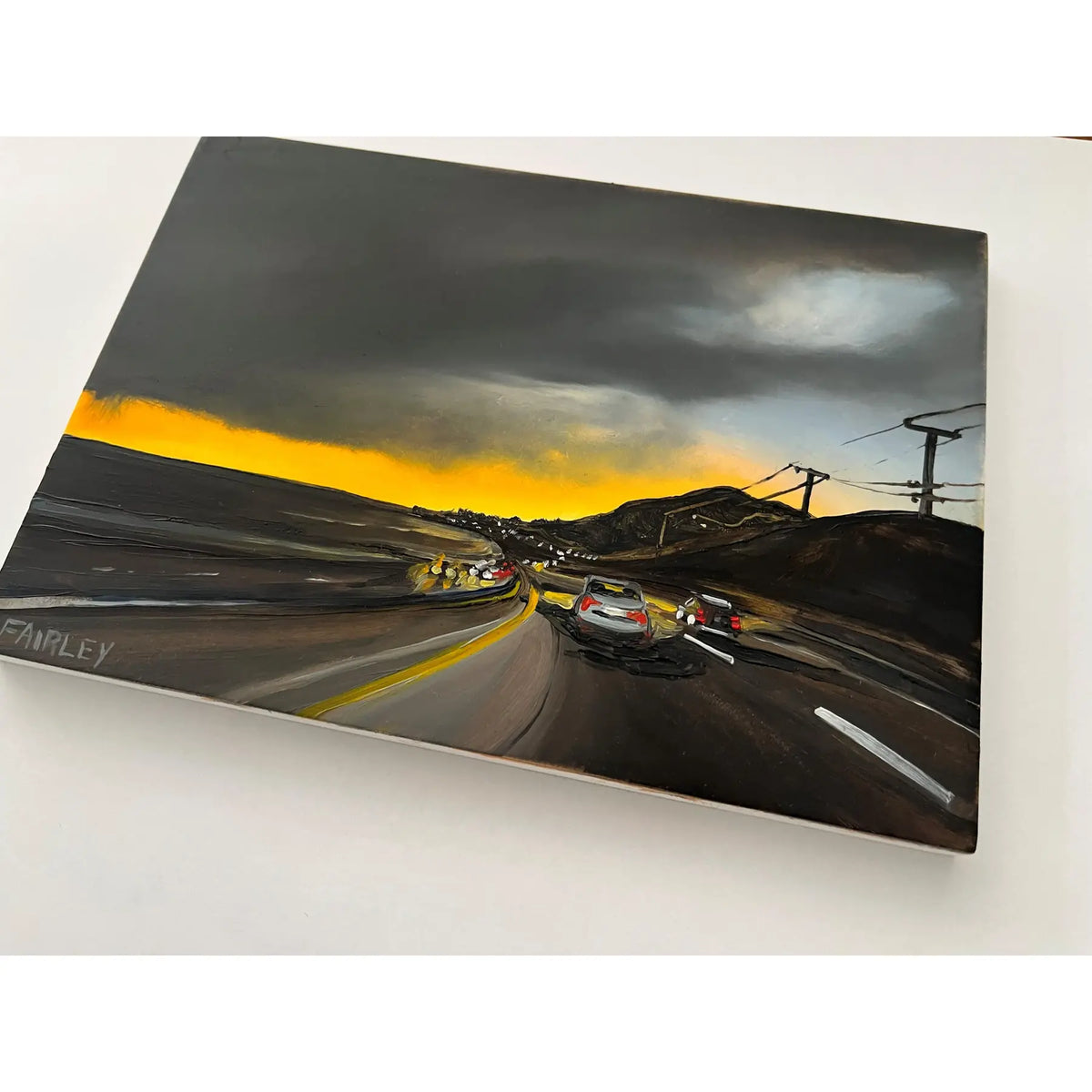 PCH Glow, original oil painting by Jessica Fairley