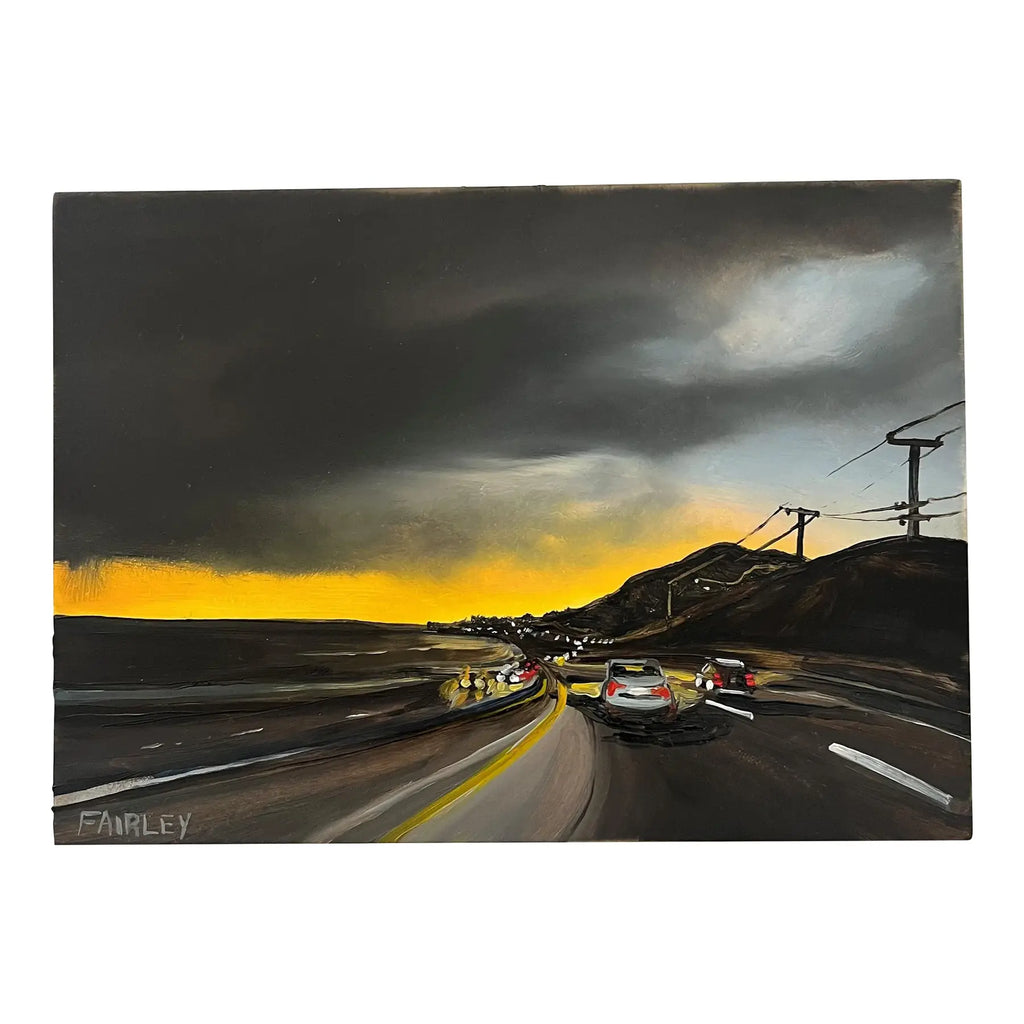 PCH Glow, original oil painting by Jessica Fairley