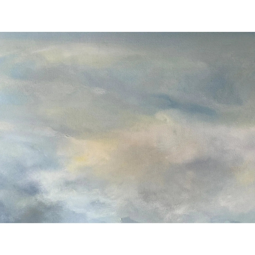 Reflecting; original oil painting by Jessica Fairley