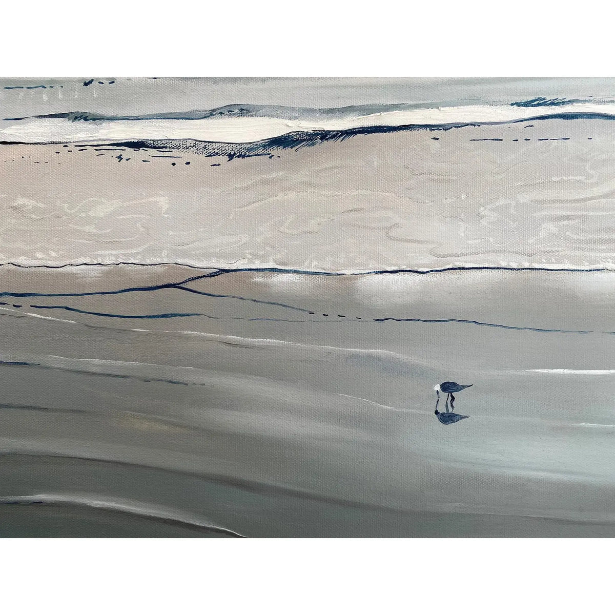 Reflecting; original oil painting by Jessica Fairley