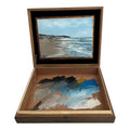 Shore Thing Box, original mixed media art piece by Jessica Fairley