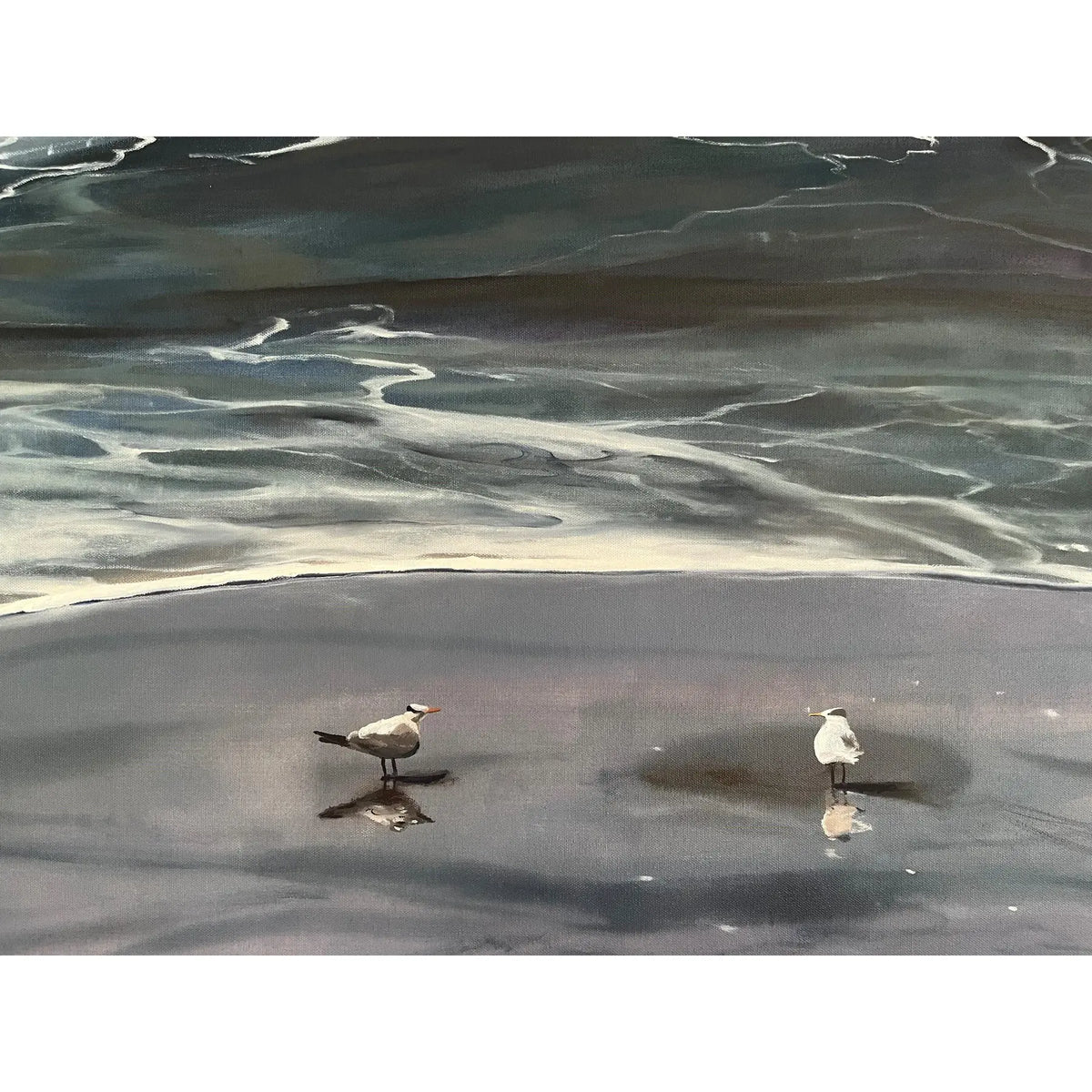 Winters Gaze, original oil painting by Jessica Fairley